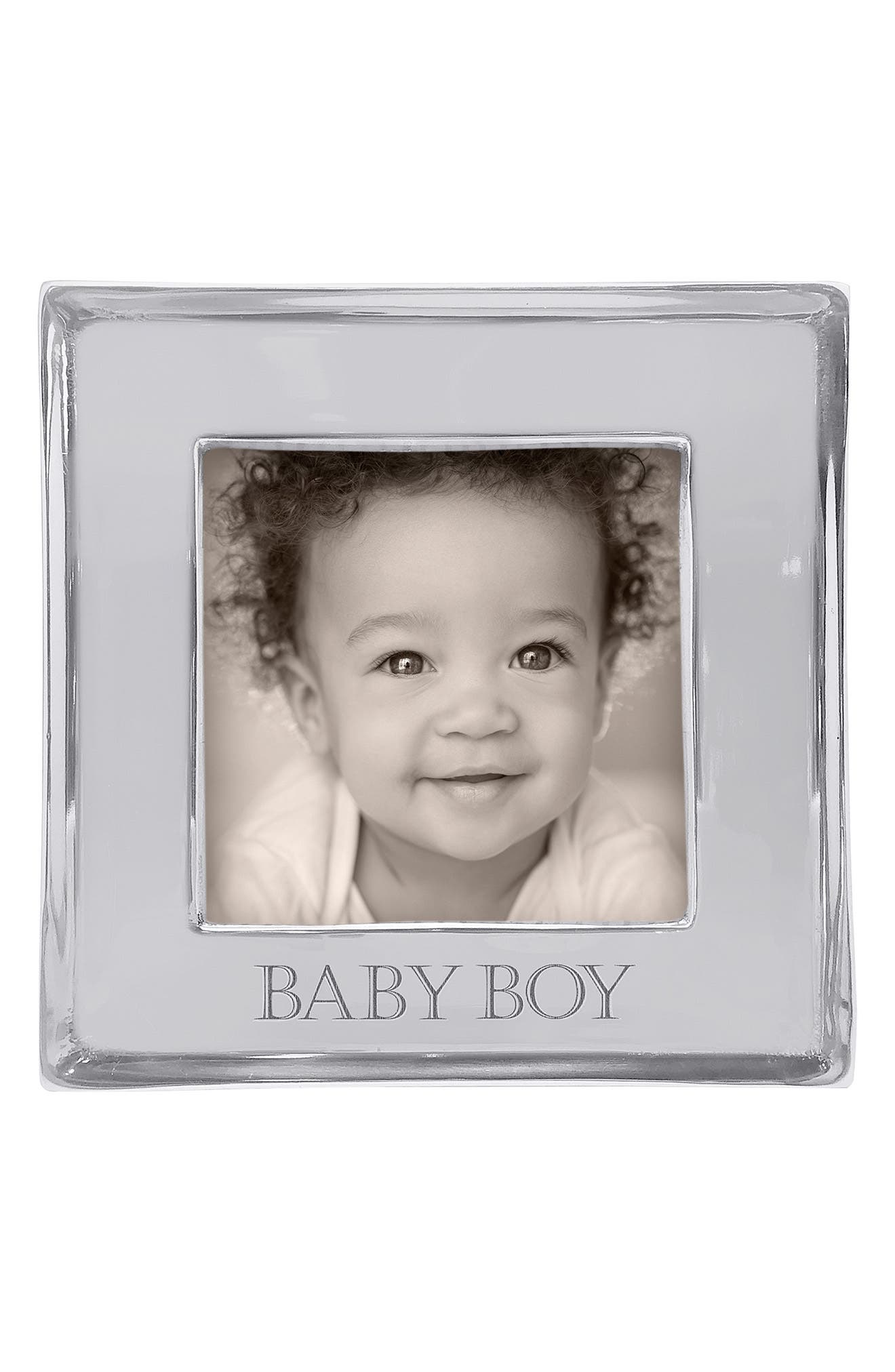 Retro Style Baby Child Desktop Photo Frame Mini Metal Photos Holder Frame